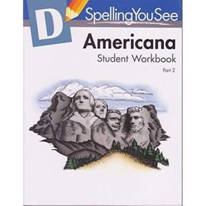 Spelling You See, Americana Student Workbook Part 2 (Paperback)